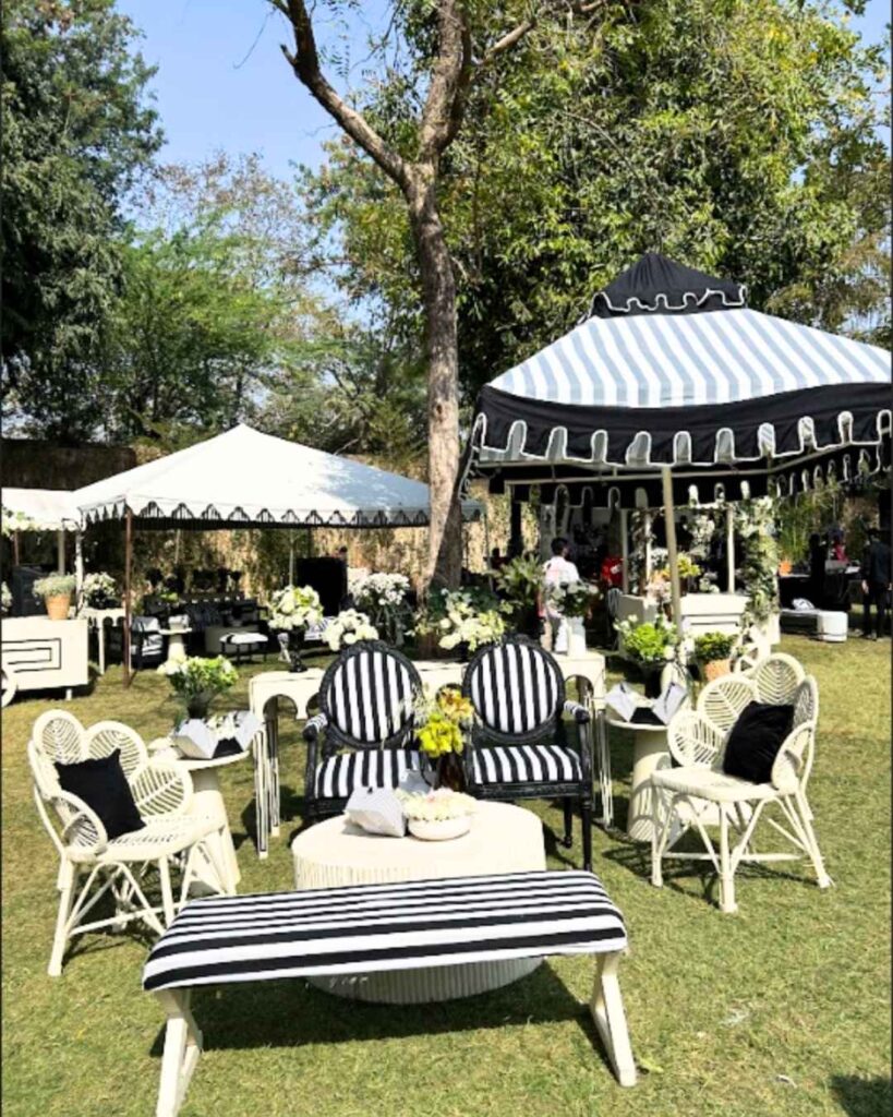 garden umbrellas by Indian Tent Manufacturer