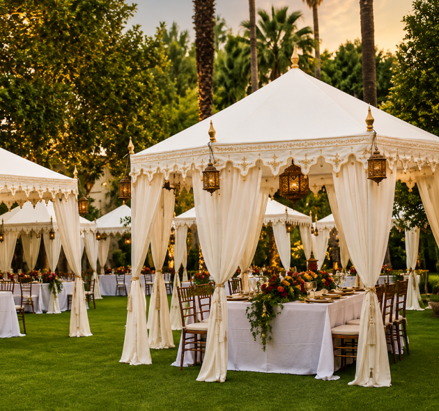 How to Choose the Perfect Wedding Tent Size for Your Guest List