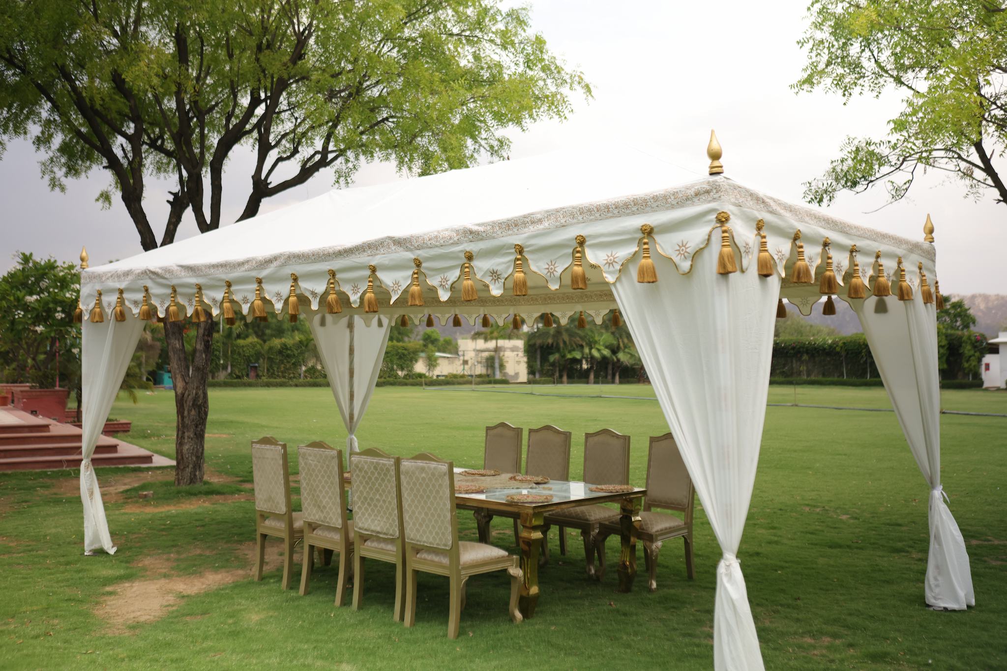 Leading Manufacturer & Exporter of Raj Darbar Tents