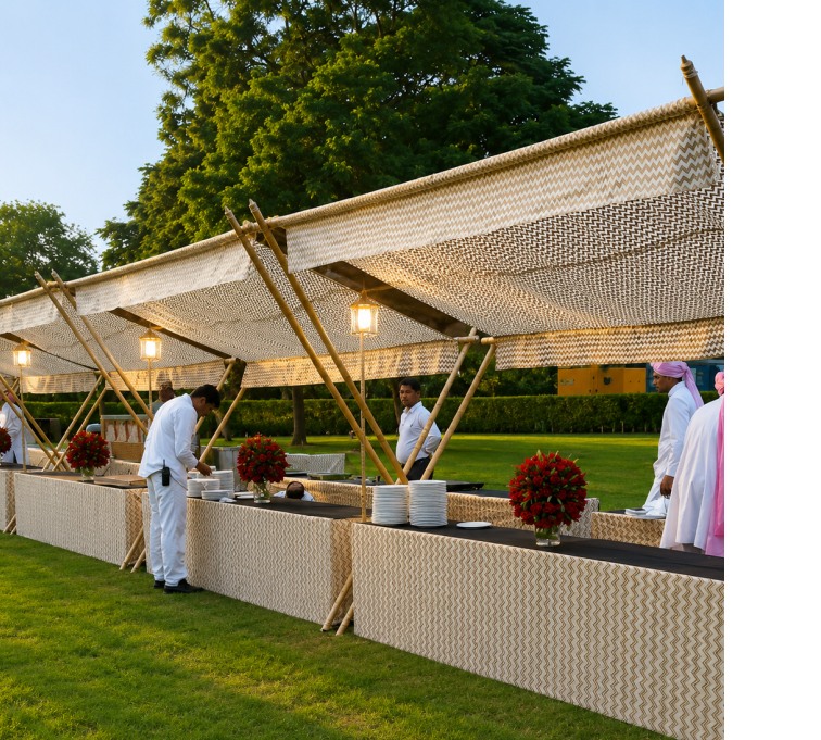 Leading Manufacturer & Exporter of Food Counter Tents