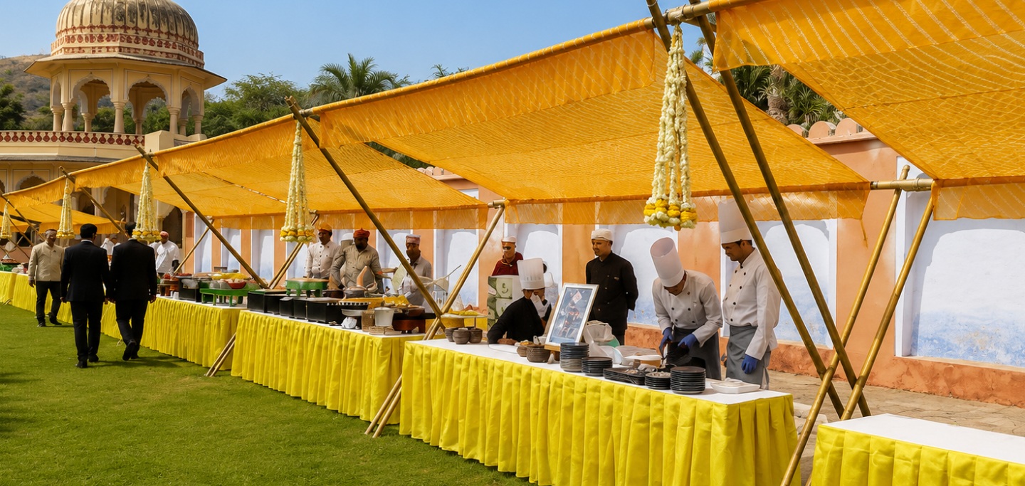 Food Counter Tents
