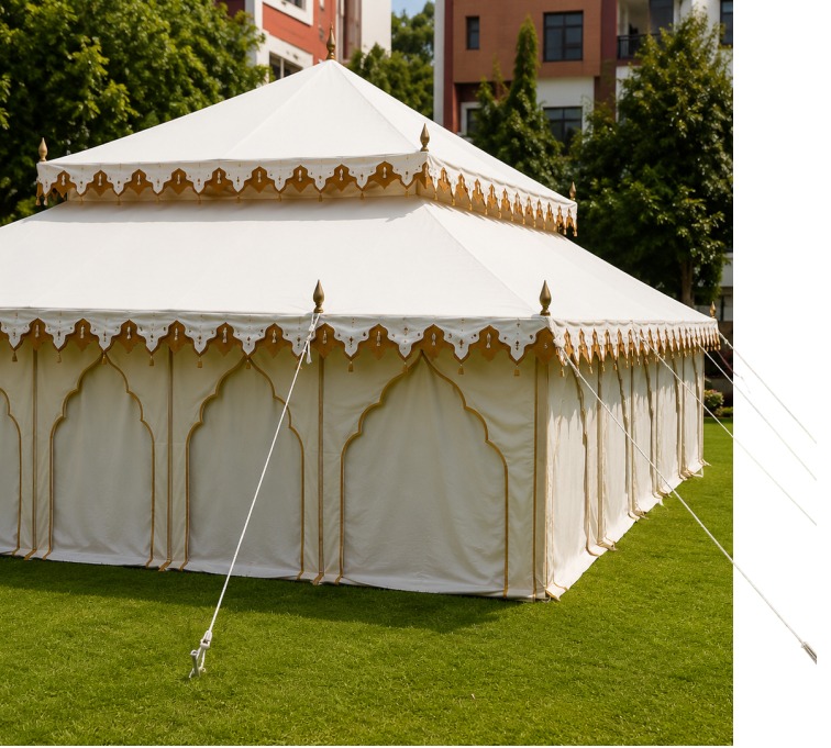 Basic Specifications of Swiss Cottage Tent