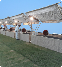 Food Counter Tents