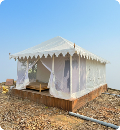 Jungle safari tents