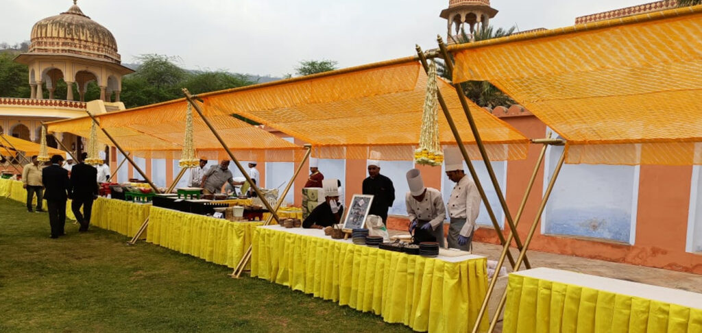Food Counter Tents