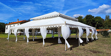 White Mughal Tent