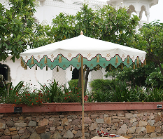 Garden parasols